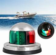 Marine LED Navigation Light Set - Sparepart Pelayaran