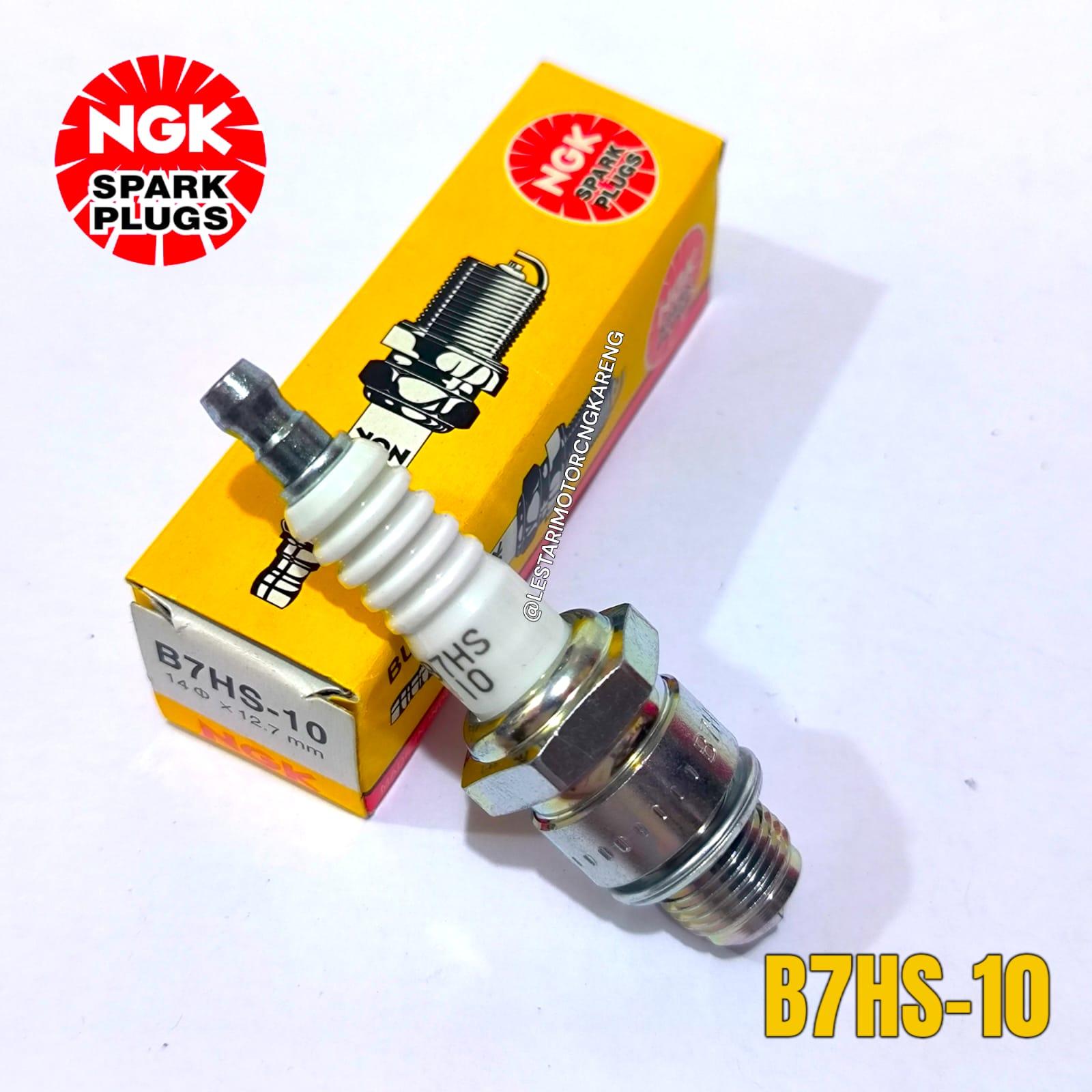BUSI MOTOR MESIN KAPAL NGK JEPANG MESIN TEMPEL YAMAHA 2TAK B7HS-10 NGK - Sparepart Pelayaran